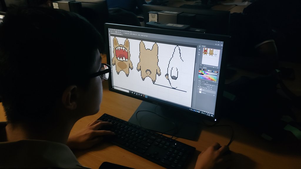 Today, we start creating our own characters! Will beady to start on animating and bringing them to life!
#characterdesign #pixelart #gamedev #art