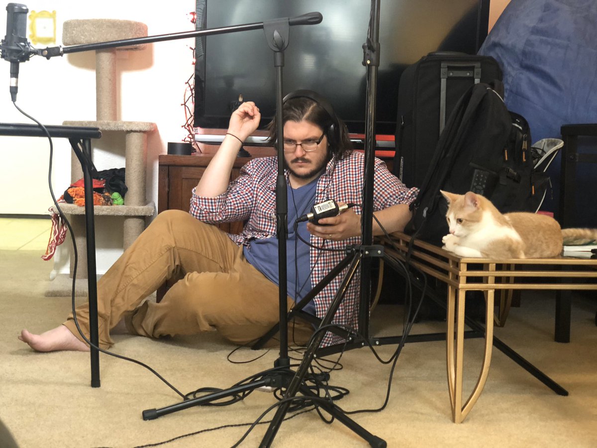 RachelEButcher's tweet photo. Behind the scenes photos from filming a #mtg video with @DoorMonster  and the delightful  @TolarianCollege 🖤 https://t.co/n3WwMgxvU2