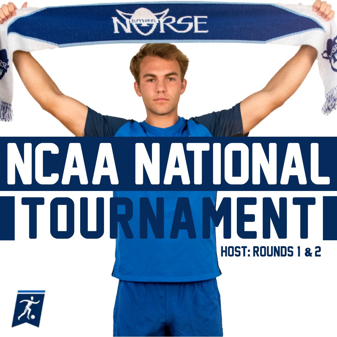 norsesports's tweet photo. 🔵 It's Official! ⚽ Luther College will host the First and Second Rounds of the NCAA National Tournament! Our men will play Principia College. Stay tuned for more details.  #gonorse #luthercollege #goblue https://t.co/AwWgeKM1BZ