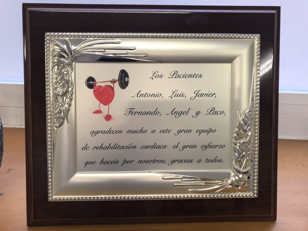 Alejandro Berenguel (@alberenguel) on Twitter photo El mejor certificado de calidad posible nos lo otorgan nuestros pacientes. Esto es lo que da sentido a nuestro trabajo. Gracias por vuestro esfuerzo!!
<a href="/secardiologia/">Soc Esp Cardiología</a> El mejor certificado de calidad posible nos lo otorgan nuestros pacientes. Esto es lo que da sentido a nuestro trabajo. Gracias por vuestro esfuerzo!!
<a href="/secardiologia/">Soc Esp Cardiología</a>