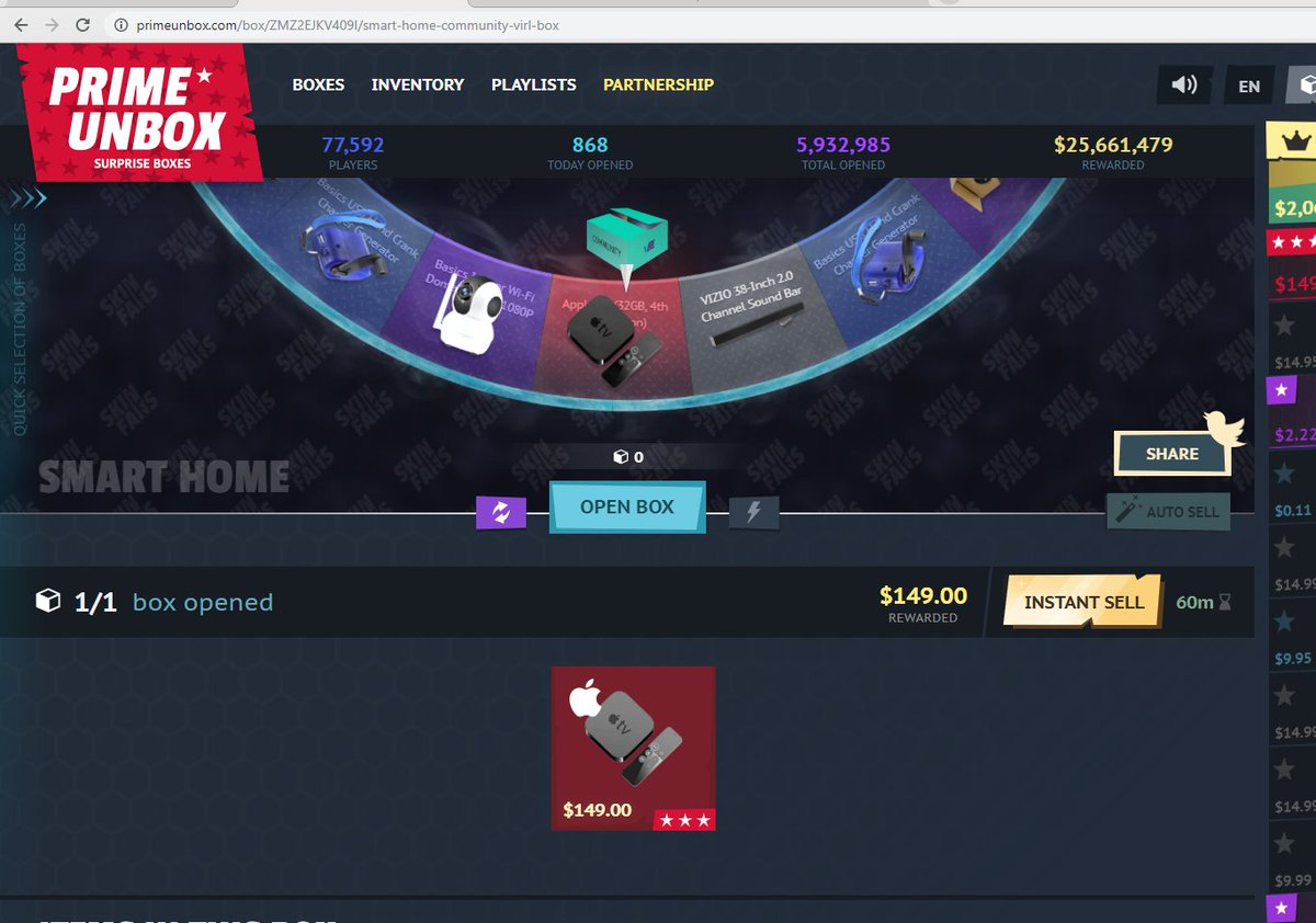 I got apple TV's for daaaays 📺

<a href="/PRIMEUNBOX/">PRIMEUNBOX</a> <a href="/GO_vIRL/">vIRL</a> 

You get 5% cashback on every case with my ref link
primeunbox.com/p/grim