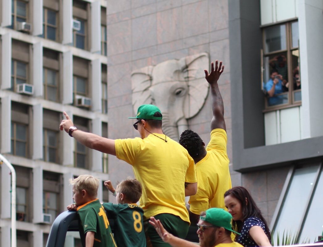 What a vibe 
#SpringbokTrophyTour 
#StrongerTogether