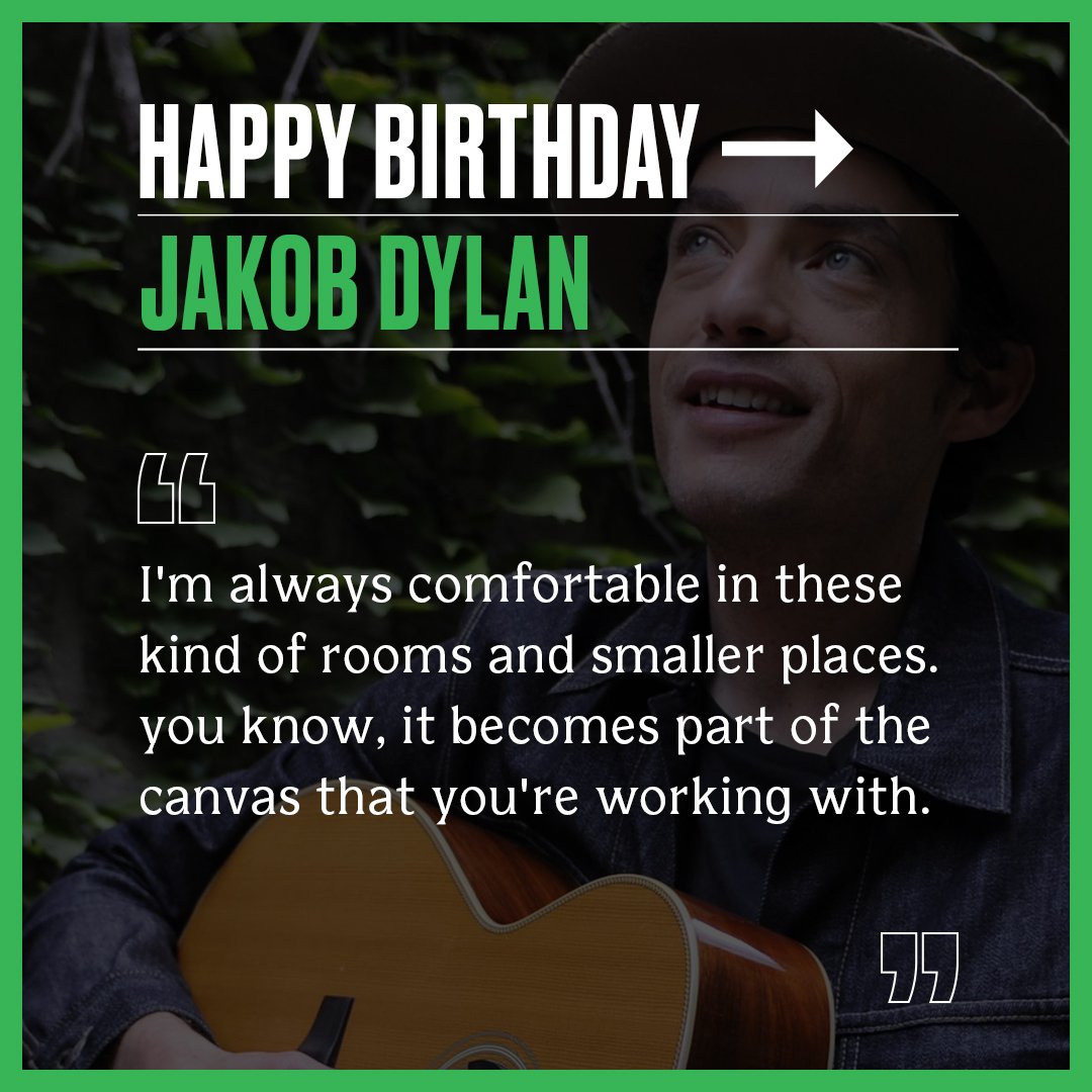 Happy 50th birthday to Artists Den alumni  What\s your favorite Jakob Dylan / track? 