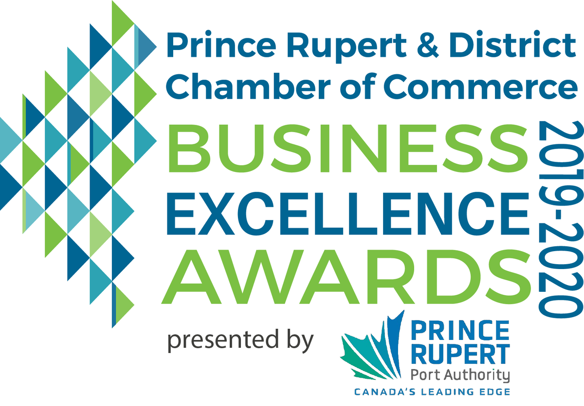 The 2019/2020 Business Excellence Awards Nominations period is LIVE until Dec 5th 11:59pm! Nominate your deserving Prince Rupert businesses for an award category here: awards.princerupertchamber.ca

Purchase awards night tickets here: business.princerupertchamber.ca/events/details…