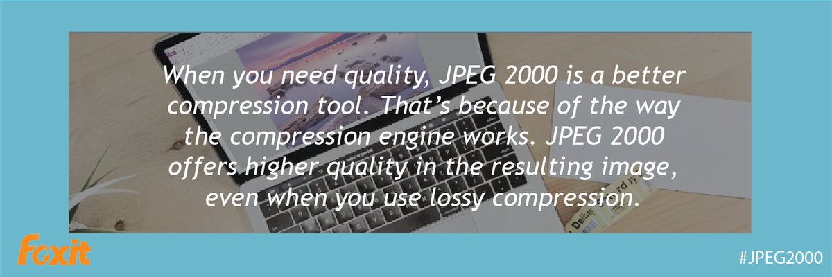 FoxitPdfc's tweet image. Archiving documents using compressed JPEG 2000 is an effective way at completely and accurately preserving your files: bit.ly/2Ka3PAL #JPEG2000 #pdfcompression #documentcompression