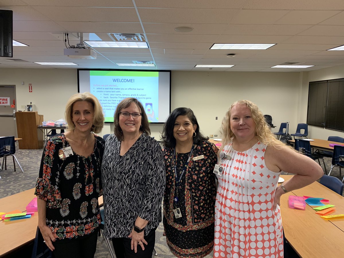 debbieboyer5's tweet photo. Spending the day @NEISD always makes me HaPpY! Great people! Wonderful learning! Joyous hearts! @lead4ward Elementary First-Year Teacher Academy & Sophomore Cohort (2nd yr). β₯οΈ #FillYourPlate #LearningLoops #TableTopTweet #lead4wardFYT @cathyhinojosa @ggraha_graham @WsAudrey https://t.co/WpfLbe9X1t