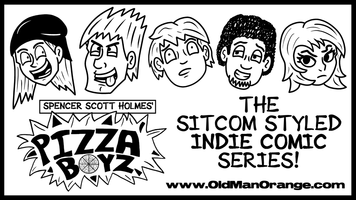 The Pizza Boyz Season 2 Graphic Novel Kickstarter is coming very, very soon.
#BePrepared #IndieComics #MakingComics #ComedyComics #ComicBooks #PizzaBoyzComics #PizzaBoyz #OldManOrange