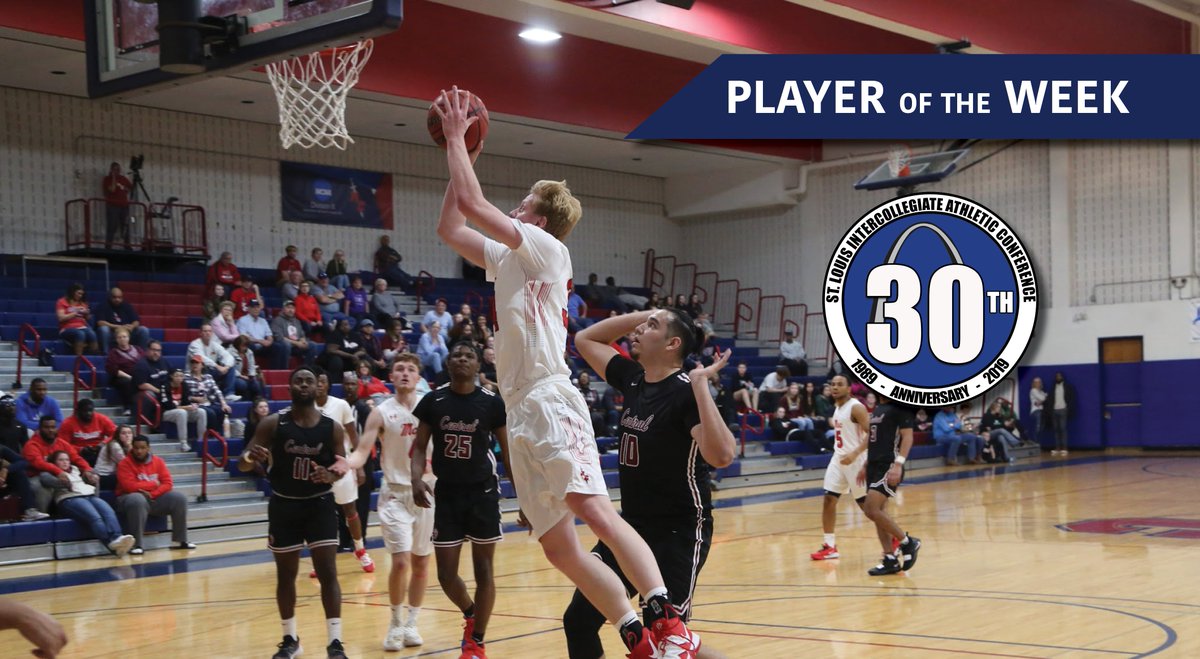 MacMurraySports's tweet photo. .@MacMensHoops Dorethy named SLIAC Player of the Week -- RELEASE https://t.co/4H3tUy0LB5 https://t.co/JGBgKmqpmx