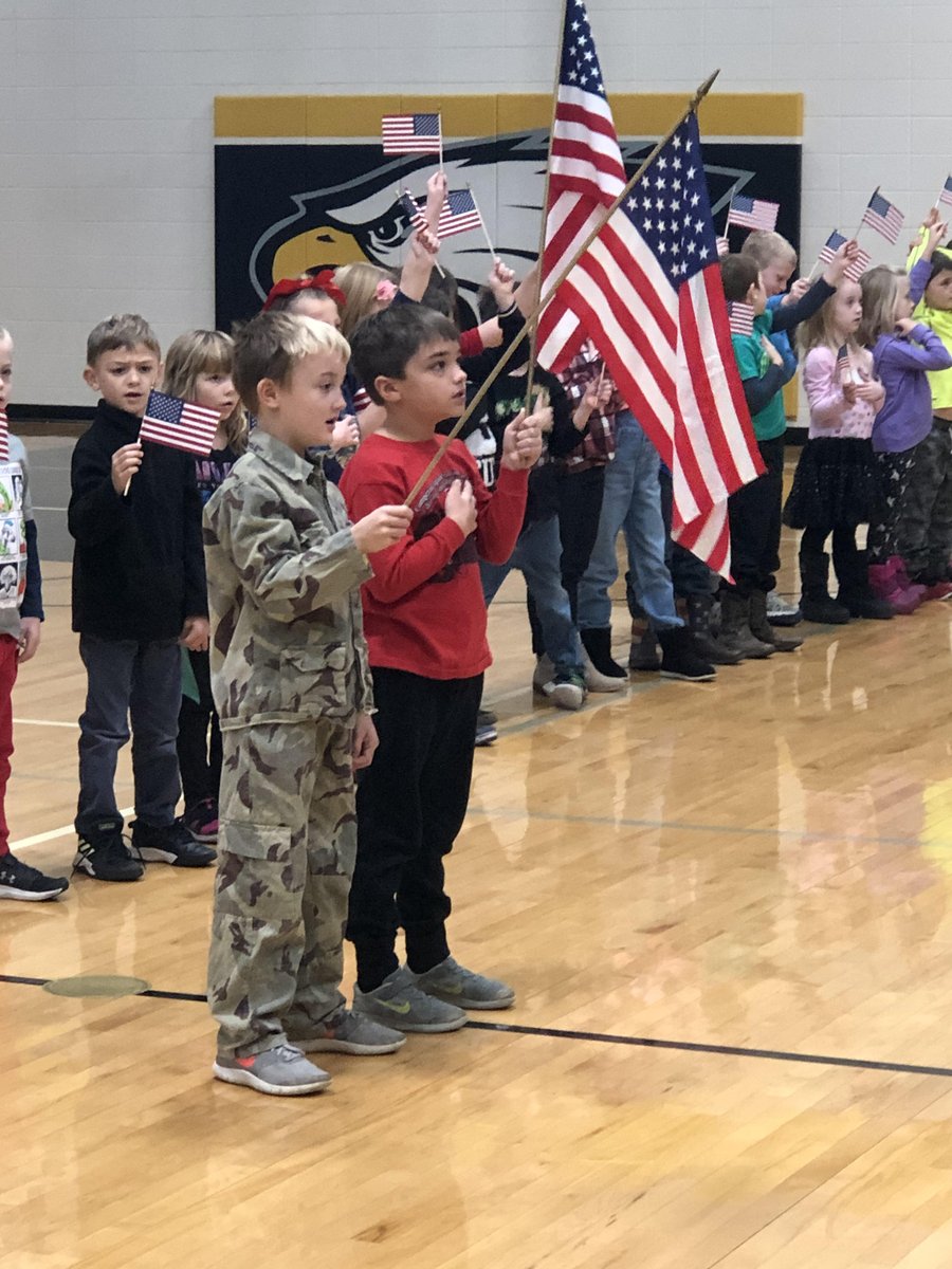 lbelementary's tweet photo. Great Veteran's Day program today!  A big thank you to all of the men and women who have served! https://t.co/nwMuBbdHUN