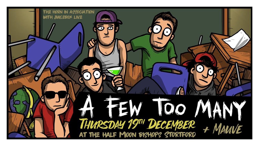 We’re doing a show at <a href="/TheHornBS/">The Half Moon</a> next month with <a href="/Juicebox_Indie/">𝙅𝙐𝙄𝘾𝙀𝘽𝙊𝙓 𝙇𝙄𝙑𝙀</a>! 

Tickets are just £4 in advance or £6 on the night and are available from:

thehornbs.co.uk

SURGE
XX