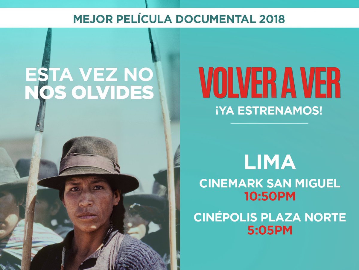 volveraver_'s tweet photo. #VolverAVer se estrenó la semana pasada en estos horarios. No exagerábamos cuando decíamos que había que RESISTIR. No será con hondas ni lanzas, como hace 30 años, pero con nuestras redes podemos pedir mejores horarios a los cines.

¡Hoy lunes acompáñanos a #VolverAVer! 🎬🙌 https://t.co/ac0HIoilub