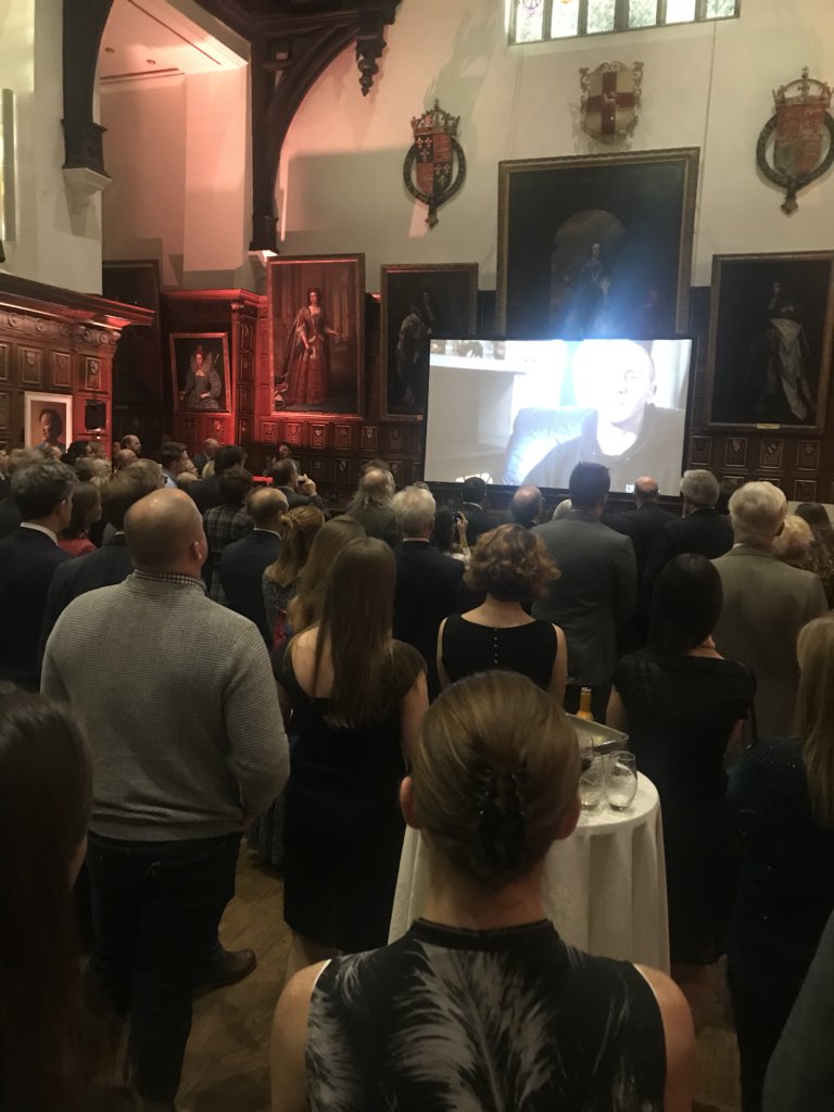 oliverpayne's tweet photo. @DigWaterloo Such a lovely evening so far — glad to be part of #WUpledge and a fab opener from @gylesbrandreth #AN2R https://t.co/yUj5cHXlj5