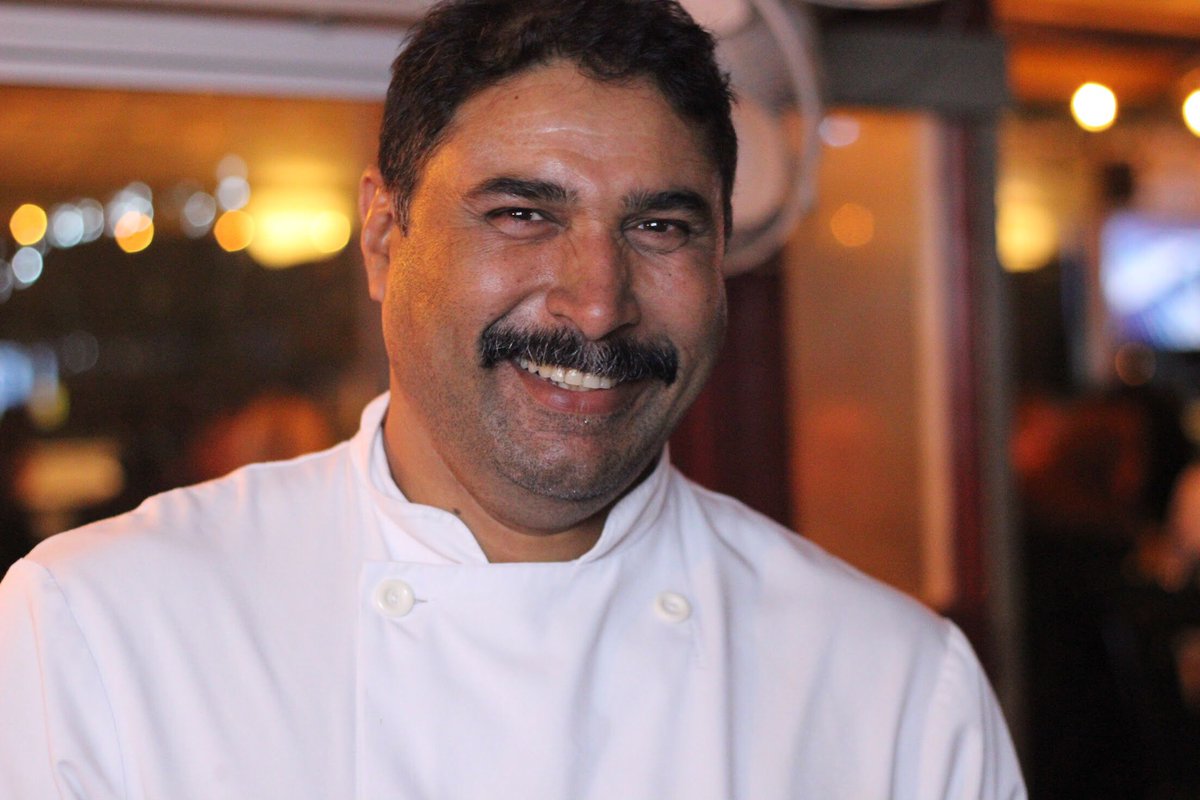 HemingwaysTO's tweet image. It Mo- Monday! Meet Sabir. He’s been with us for 12 years (and counting!) and always has a smile on his face. Member of the Hemy’s Mo Squad, he sets the standards high for our #mogoals. Help the cause by donating to The Hemy’s Mo Squad here: buff.ly/32Avxgf #movember