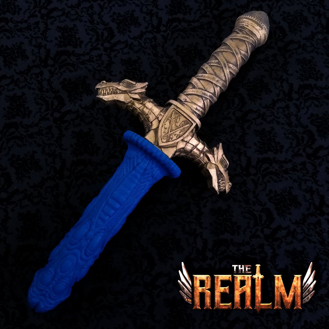 ExploreRealm's tweet photo. The Realm is a fantasy lock-on toy, bringing together the Drago sword handle with the Draken silicone #DragonDil to create the ultimate #FantasyCosplay accessory.
Consider all of the role playing possibilities!
βοΈπ
#ExploretheRealm #WieldtheDrago #ConquerDraken #FantasyLockOn https://t.co/zHAxtnsWAF