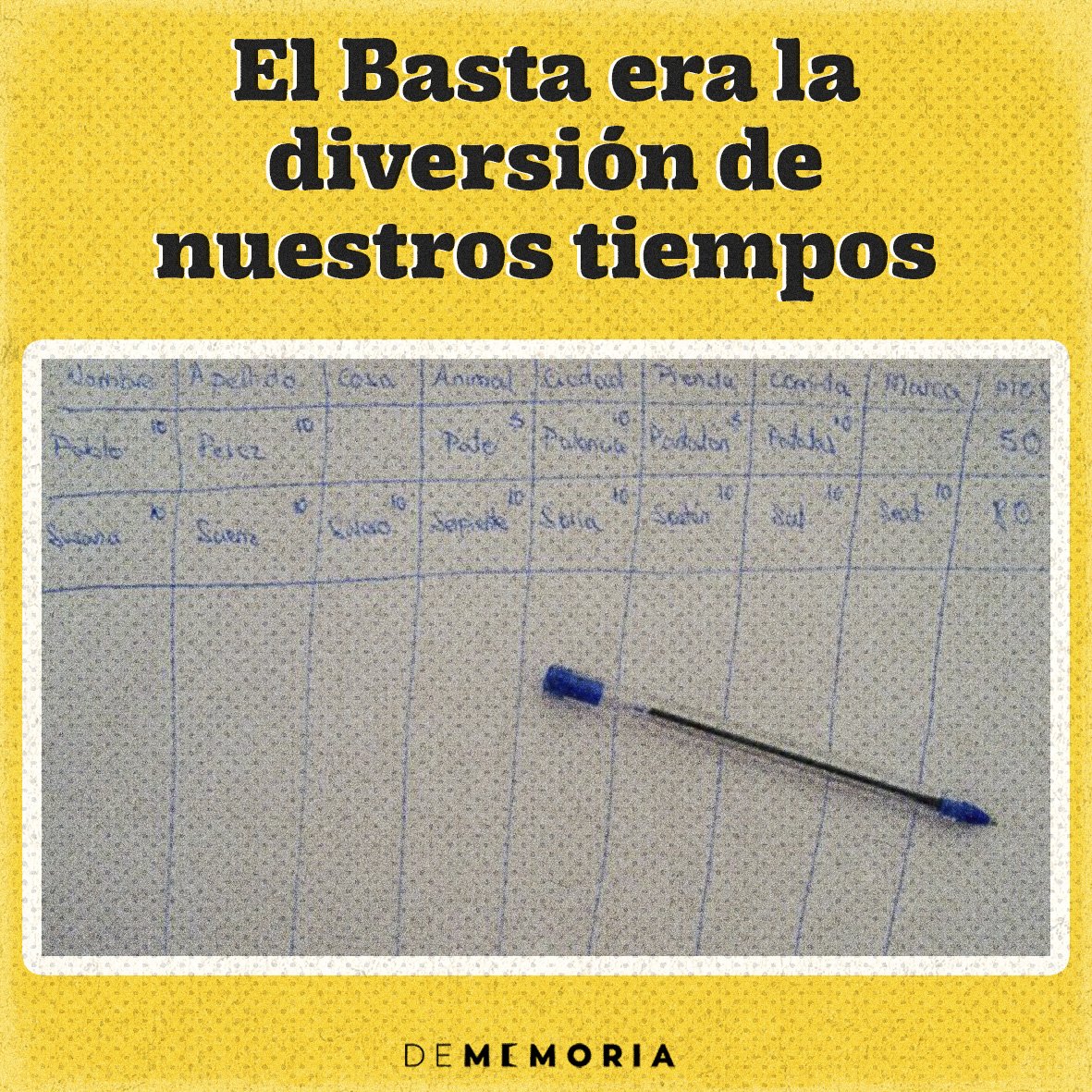 Dememoria On Twitter Ya Te Sabes Un Color Con J