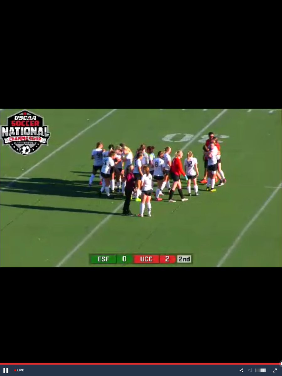 blainekelley's tweet photo. It is official! #DefendingNationalChampions @ucclermont @UCCWSoccer has won back-to-back titles!! ⚽️ https://t.co/BL1bIWFi11
