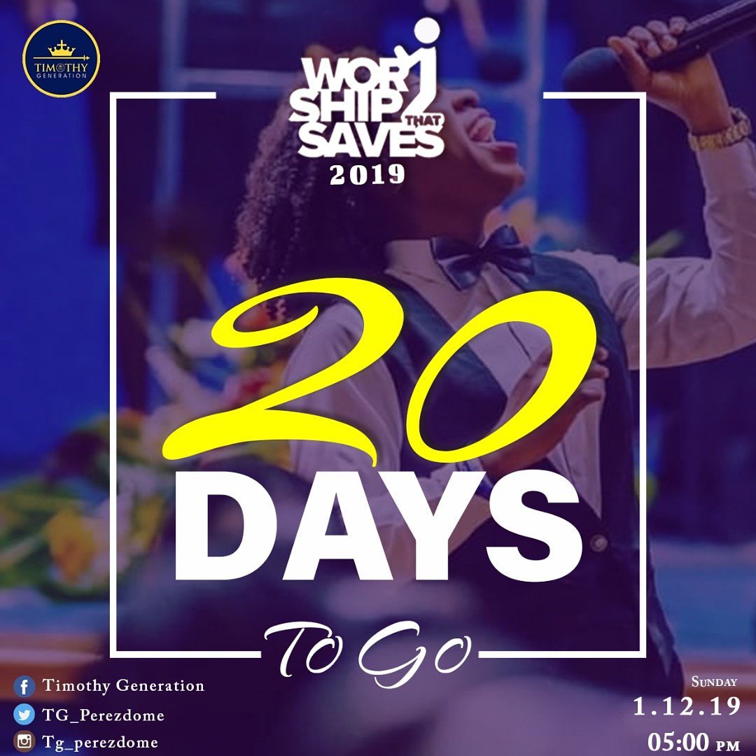 TG_Perezdome's tweet photo. The countdown is on...
Are you ready?
🔥🔥🔥🔥🔥🔥

#WTS19
#DeepYearning
#ChurchinTg https://t.co/GOI0WPz8zH