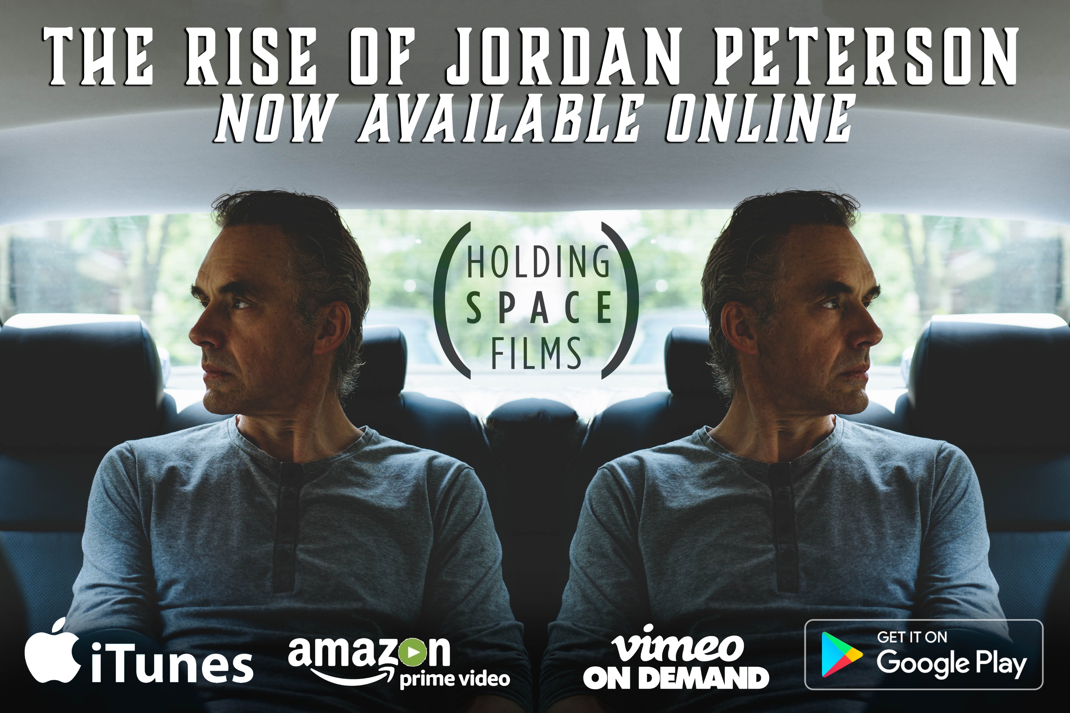plan Korrespondent afspejle Holding Space Films on Twitter: "The Rise Of Jordan Peterson is now  available digitally! iTunes: https://t.co/ntpW6oBr1D Vimeo (outside NA):  https://t.co/H1MouzomVs Amazon US & UK: https://t.co/KaYWz3E0DL Google Play  (outside NA): https://t.co ...