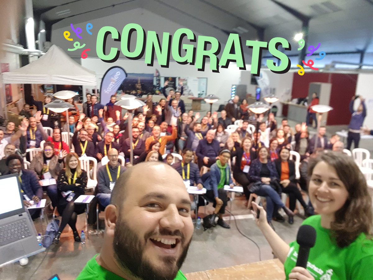 Un grand bravo à toutes les équipes du #StartupWeekend #Perpi 2019 #Tech4Good. J'ai été bluffé par la qualité de vos travaux. Entrepreneurs, étudiants, curieux, vous tous avez été géniaux. Un super état d'esprit et des projets que l'on veut voir se réaliser 🎢🏞 🏖🎤 #KeepPushing