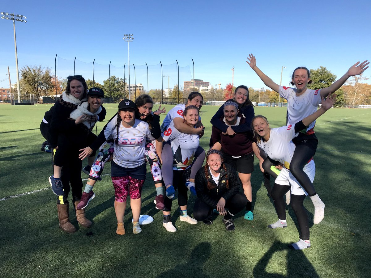 We had such a fun time learned so much at Itchfest this weekend! Thanks to our neighbors <a href="/VUDUhuh/">Vandy Womxn’s Ultimate</a> for hosting an amazing tournament and congrats on the win!!