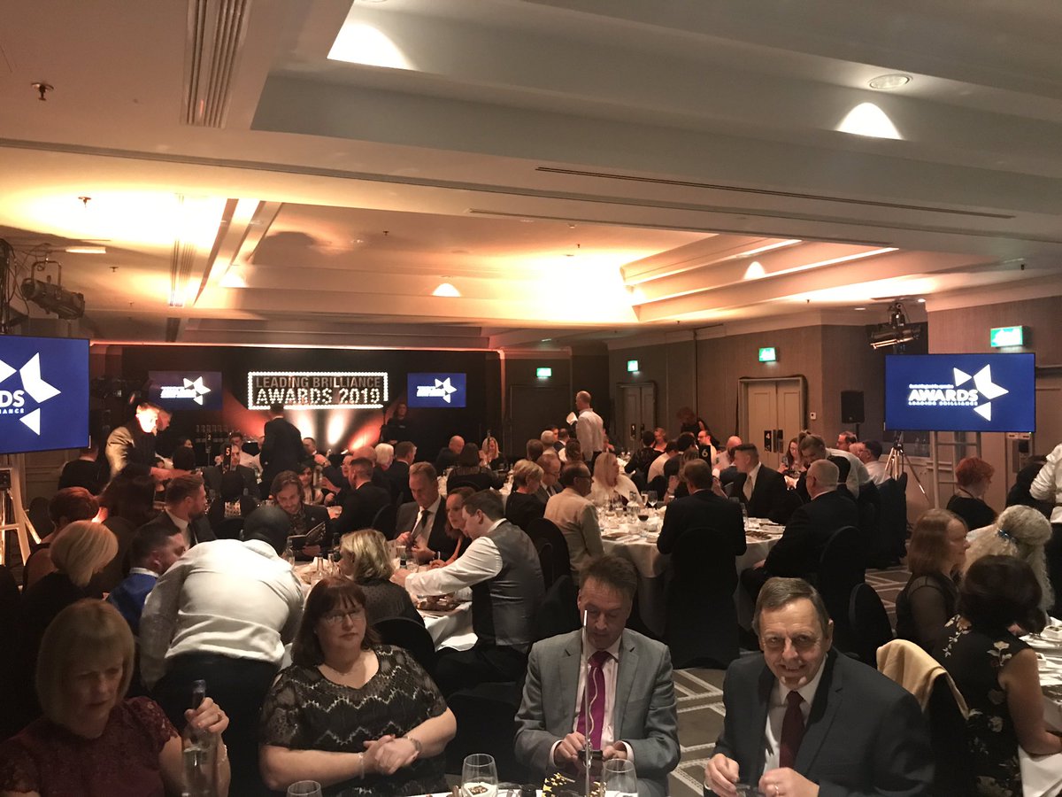 #leadingbrilliance all set for a brilliant night