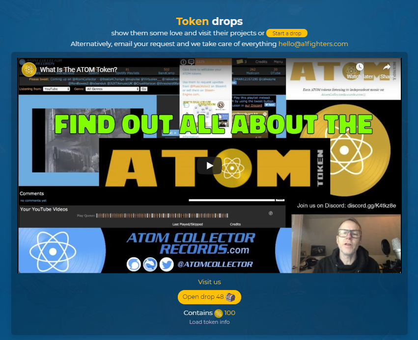 A1Fighters's tweet photo. Stop buy and grab an atom token😁 @AtomCollector 
https://t.co/qccs3gqGWz https://t.co/SxQ63whF6u
