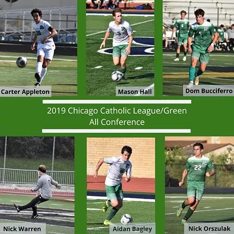 PCHS_Celtics's tweet photo. Congratulations to our #PCHSSoccer players who were chosen as Chicago Catholic League All-Conference players! #becomesomethinggreater https://t.co/fFOOTEk6Er