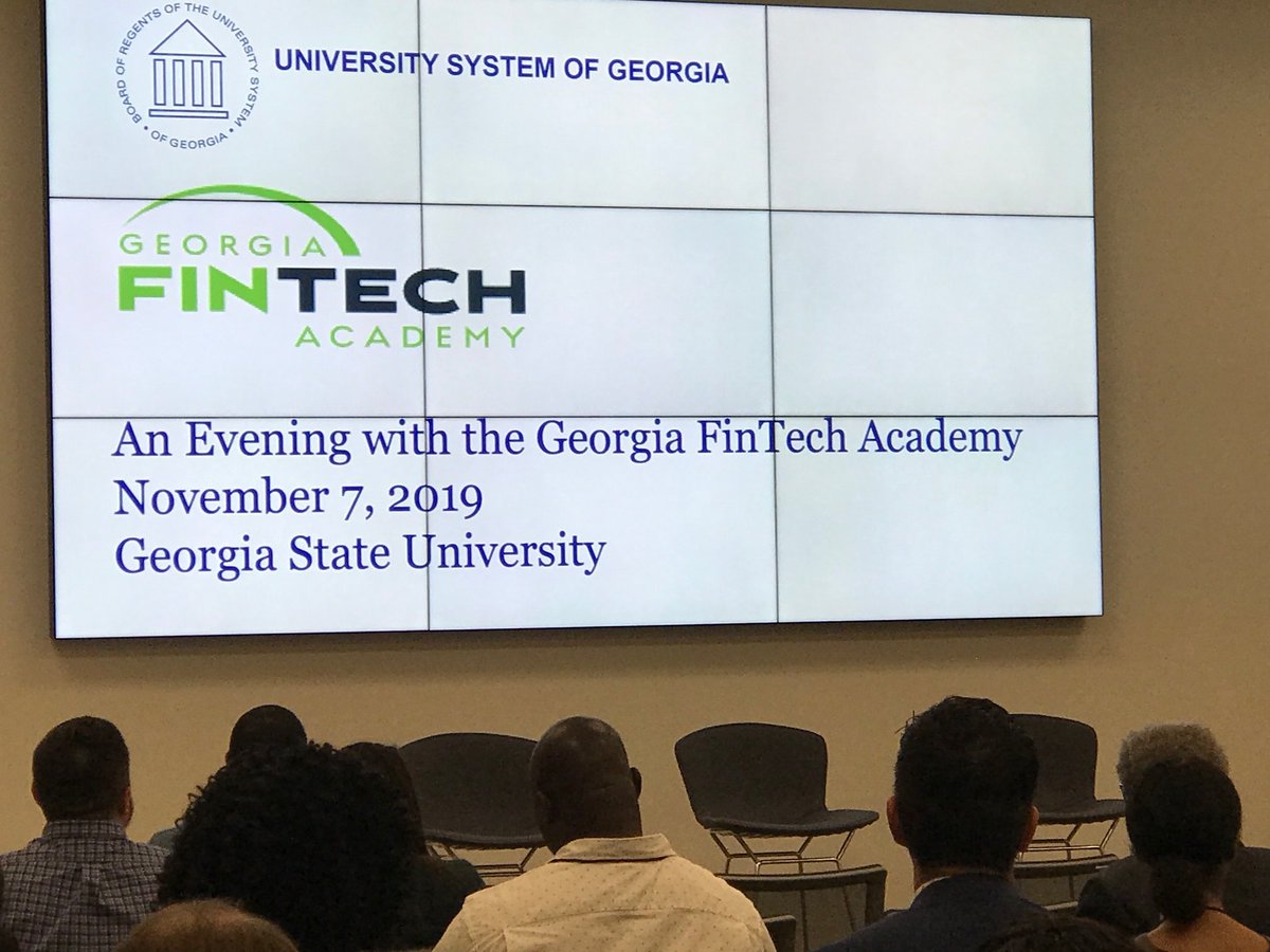 InCommPayments's tweet photo. Last week, the #GeorgiaFinTechAcademy hosted our EPIC #trainees at the @GeorgiaStateU campus. Their agenda included a student panel discussion with participation from InComm interns. The evening wrapped up with a Q&amp;A and a networking reception. https://t.co/C8k8QT3567