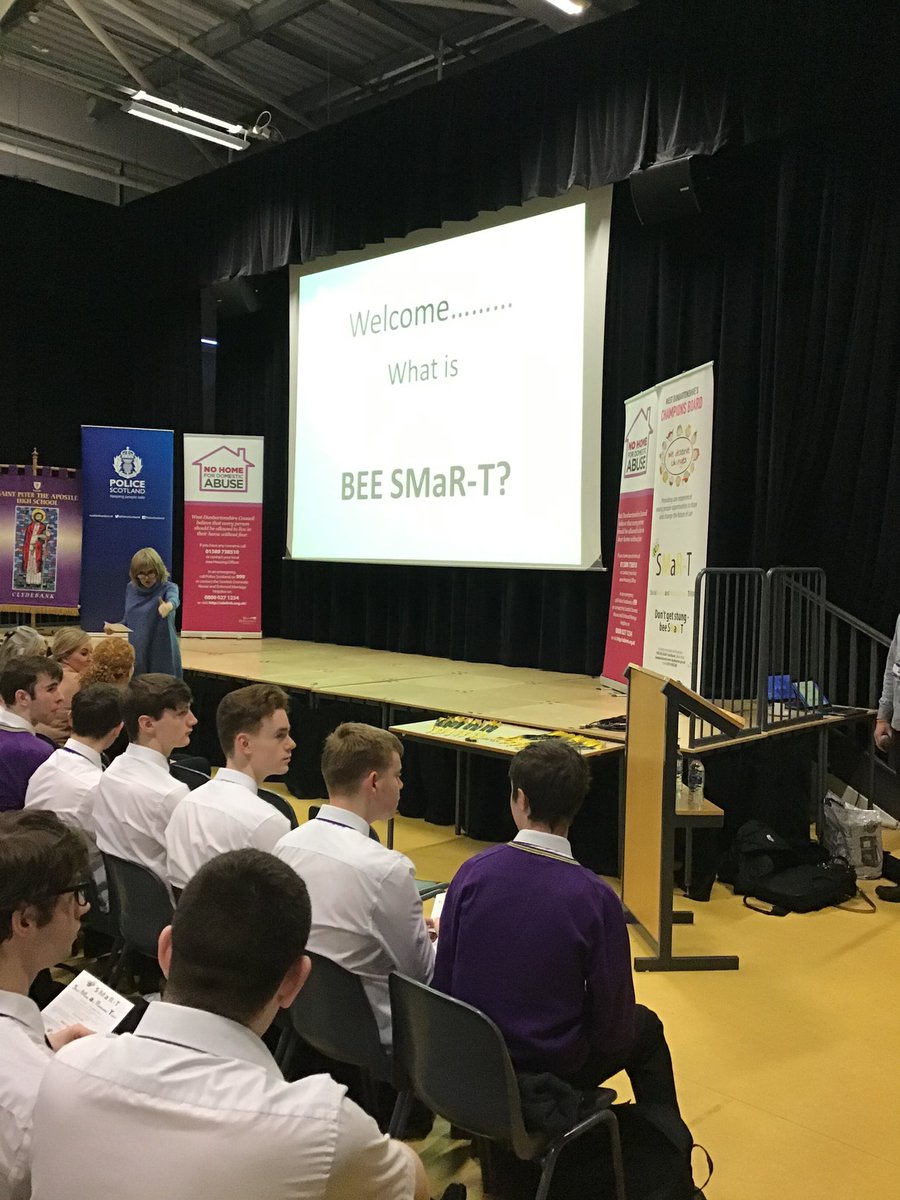 westdunchamps's tweet image. The launch of our ‘Bee Smart’ Campaign at St Peter the Apostle High School🖤    #socialmedia #thinkfirst #beesmart