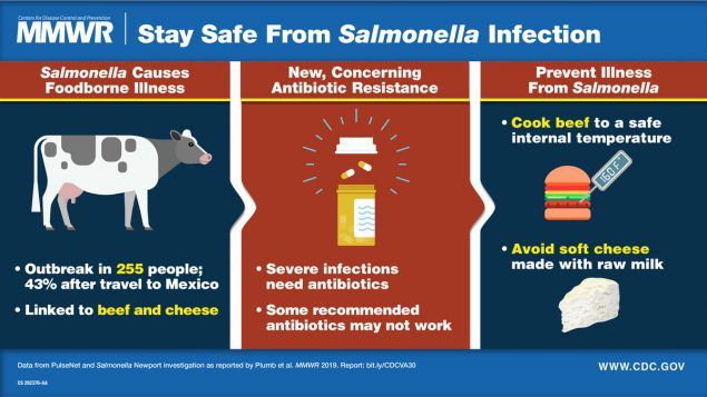 MSBProgram's tweet image. Responsible use of #antibiotics for livestock is crucial to public health and safety. The 41% rise in macrolide use during 2016-17 likely helped make the 2018-19 outbreak of multi-drug resistant Salmonella more severe. #AntibioticResistance buff.ly/2qtNyiX