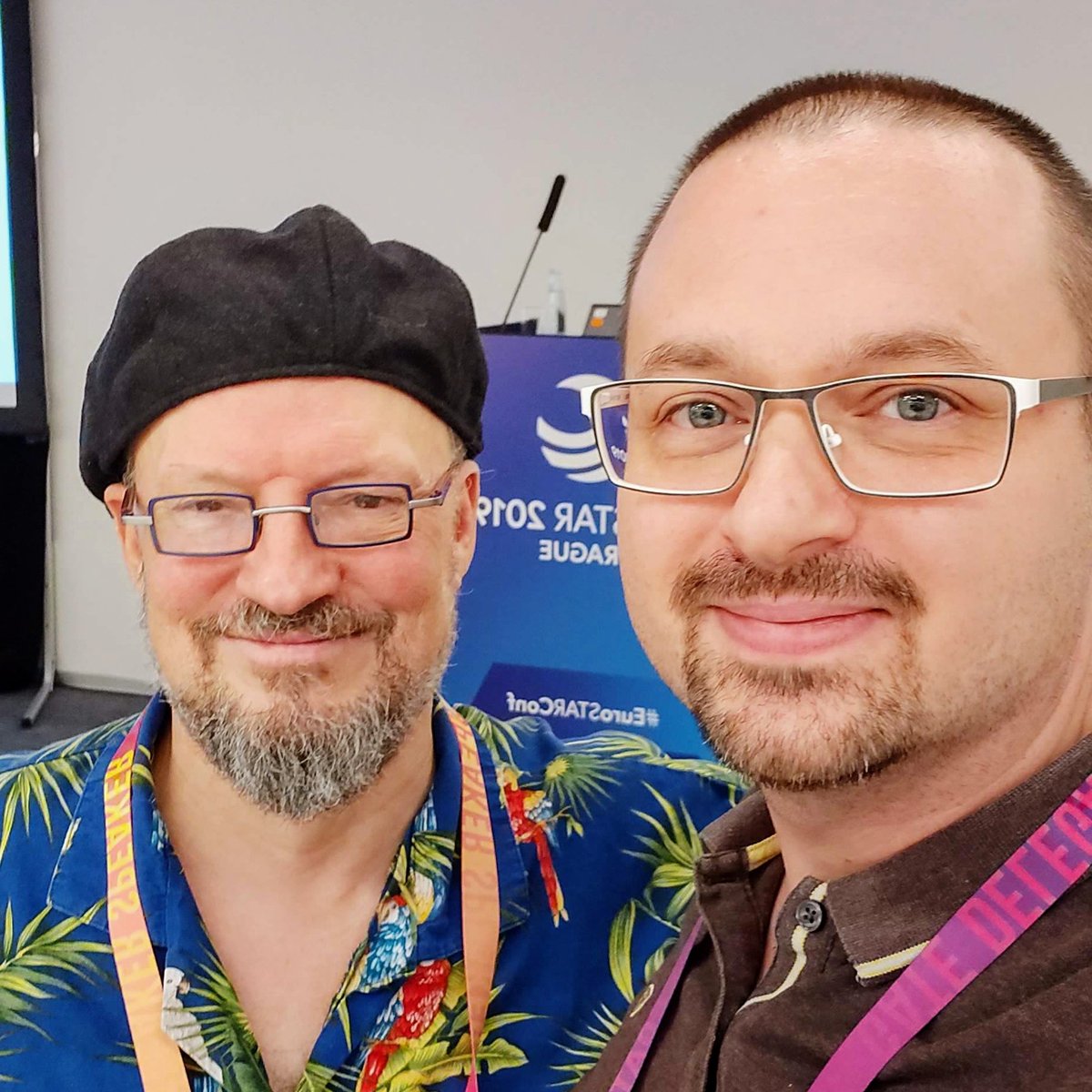 Libor14's tweet image. Great workshop at #EuroSTARConf with topic: Using Risk To Guide Testing. Thank you @michaelbolton. It was realy nice to meet you.