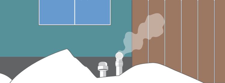WhitcherPlumbin's tweet photo. Keep vents clear of snow and ice to keep your furnace and water heater running properly. Blocked venting can cause deadly carbon monoxide to build up in your home. Gently remove snow and ice from vents. Also keep your gas, electric and water meters clear. https://t.co/Ml7SqpSYSi https://t.co/Yx0rnfFdU2