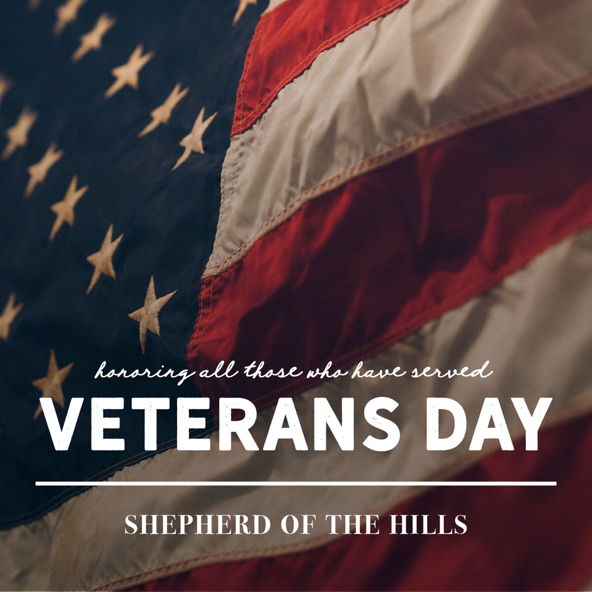 Honoring all of those who have served. Thank you to our Veterans! 🇺🇸