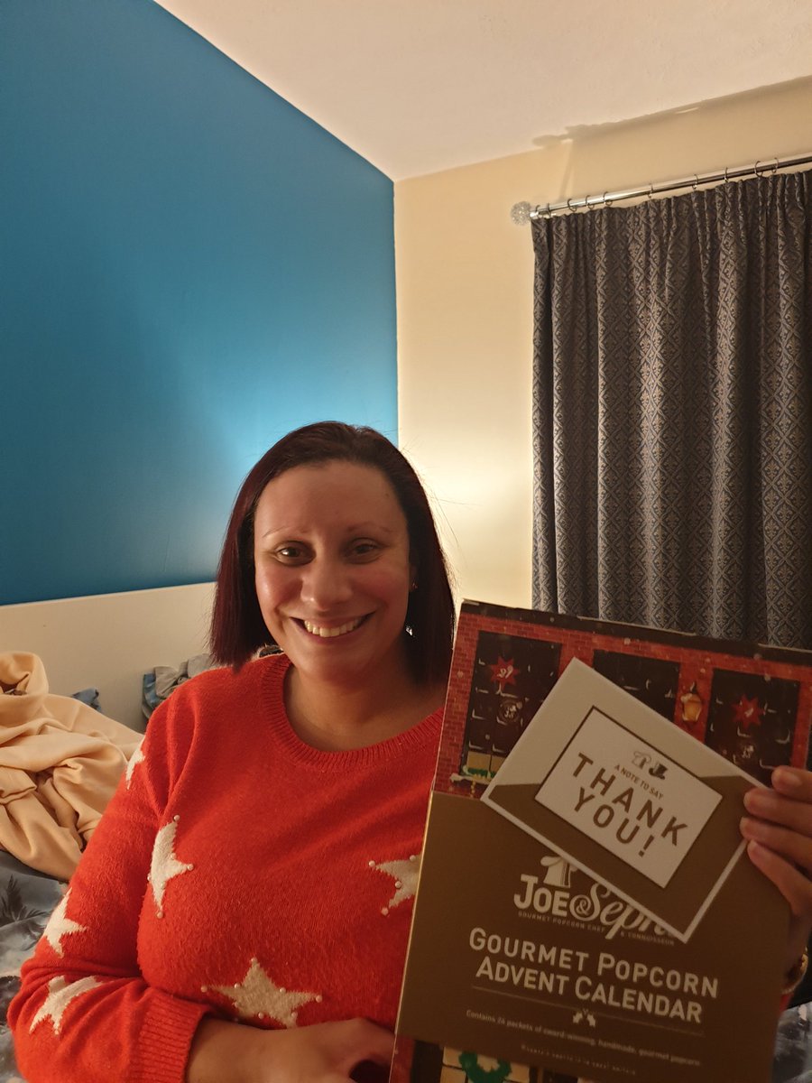 MissKarlaJBrown's tweet photo. Best day EVER @joeandseph
I finally finally got one! #adventcalendar2019 #Popcorn #bestpopcornever #bestfiance #BestDayMonday https://t.co/dWFuHSdwEx