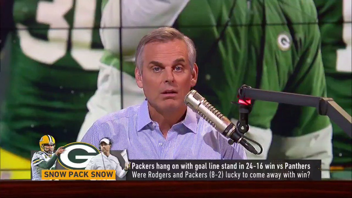 The Packers held on Sunday, but @ColinCowherd wasn't impressed:
"Situationally, Green Bay yesterday was below average... You're not beating San Francisco if you're subpar."
