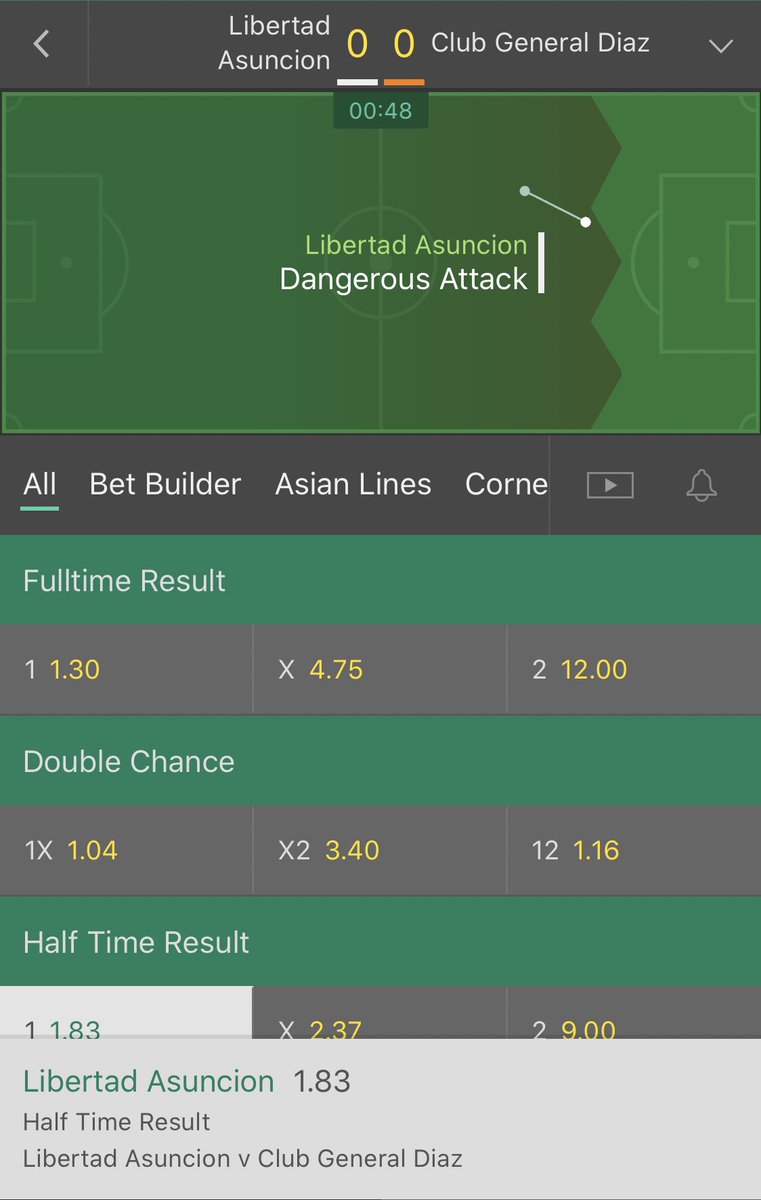 SpecializedTips's tweet image. IN-PLAY

Paraguay Division Professional 🇵🇾 

#SpecializedTips

❤️ &amp;amp; 🔁 if you're on