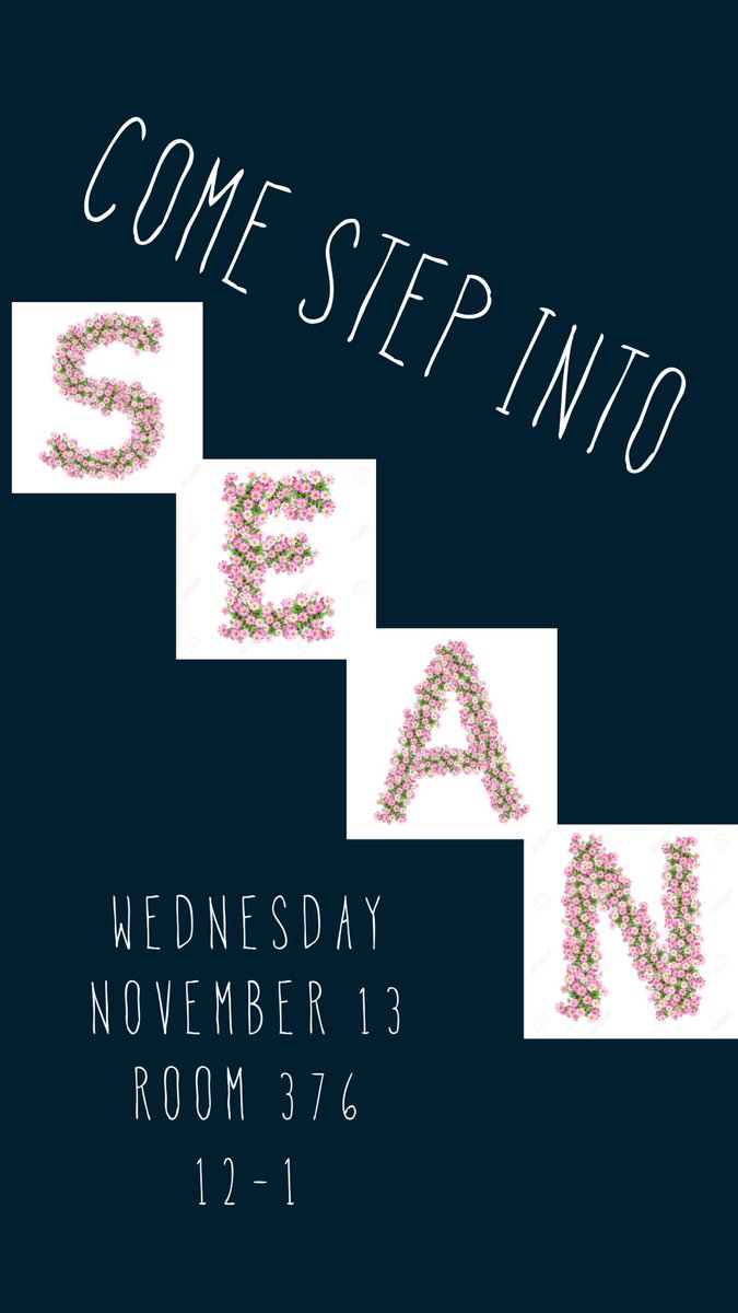 csmae20's tweet image. Our November meeting is THIS week! As always there will be delicious and FREE food! Hope to see you there 🎊