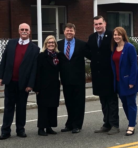 mo_kiely's tweet photo. Today’s Veterans Day parade with colleagues on the Town Council In Weymouth.
#weymouthRemembers https://t.co/oBYHXTrYn4