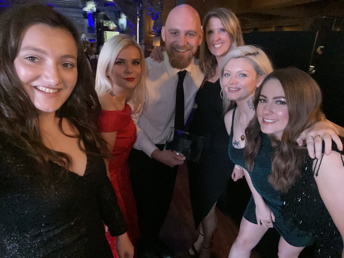 Thanks to the Welsh #HospitalityAwards and @radiox’s @PollyJames for our Tourist Attraction of the Year award tonight! Super proud to be a part of the @RoyalMintExp team!