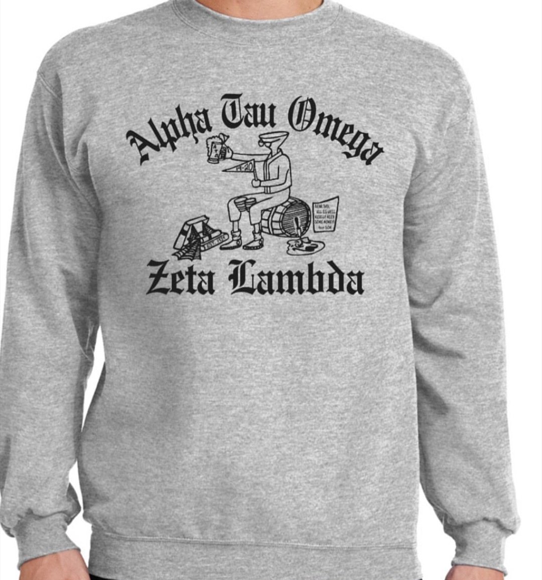 Throwback Sweaters are now in! 
Stop by the house to pickup yours today!