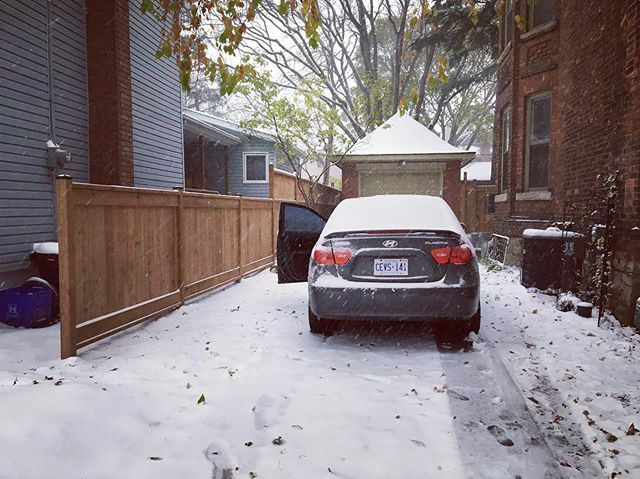 JeffBoulton's tweet photo. We finished the fence! The last five hours of work happened as the snow came down. Glad to finally be done.
#HamOnt #fence #reno #renovation #firstsnow #firstsnowfall2019 https://t.co/lFetZXFUPp https://t.co/Xpwu34stut