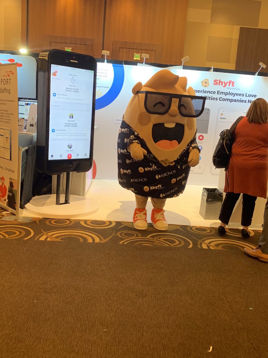 Some software vendors will try any gimmick to get attention. How would a retailer take this seriously? What does a chipmunk have to do with shift mgmt?