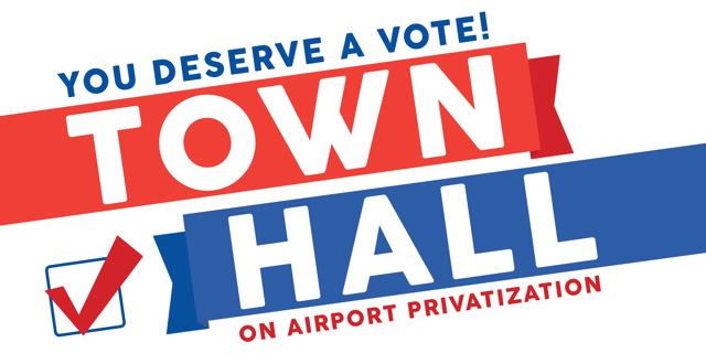 15thWardDems's tweet photo. We’re proud to partner with @STLNFS & many other orgs on this Thursday’s event:
You Deserve A Vote! Town Hall on Airport Privatization
Time: 6:30-8:30 PM
Location: @STLpubLibrary Central Branch
RSVP: https://t.co/9u8o4hRp48 #FLY314 #WhoseAirport https://t.co/tC71wY0NTS