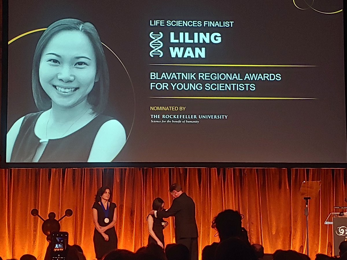 BlavatnikAwards's tweet photo. 2019 Blavatnik Regional Award Finalist @LilingWanLab @IRM_UPenn @PennEpiInst @PennMedicine @Penn is honored at @NYASciences #nyasgala for her research in #Allislab @RockefellerUniv that found that ENL can activate genes that perpetuate tumor growth https://t.co/gX9hJ5aQ4P https://t.co/zRpgEXFtMg
