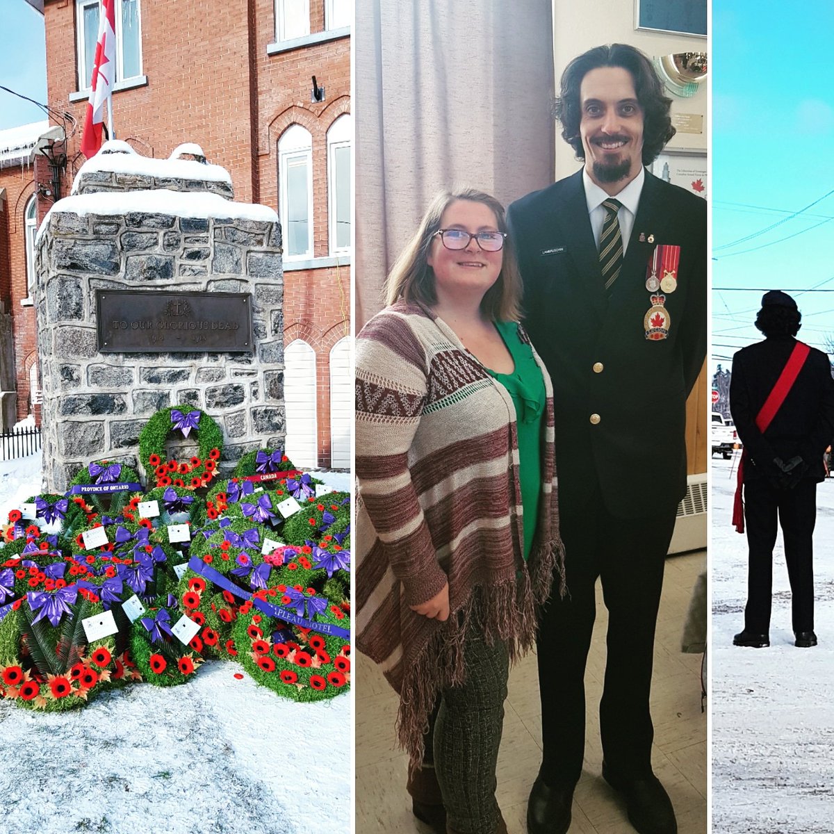 m_lambruschini's tweet photo. It was a chilly day to remember. Proud to have taken students from @CEandSSchool to the Cenotaph to hear from our local Legion #citizenship #ADSBLearns #LearnWLambo https://t.co/fpZzfQXXt4