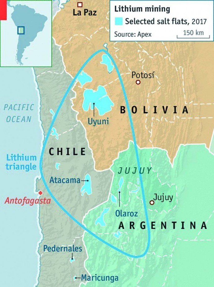 elleprovocateur's tweet photo. The lithium ABC countries are — A-rgentina B-olivia & C-hile.
Memorize this. It's easy. Repeat after me:
#ABC #ImperialismABC #ABCLithium
It's going to be important in the coming lithium wars required for the Global "Green" New Deal. #GND #4IR
Destroy the planet to save it. https://t.co/IkMeWqrFn0