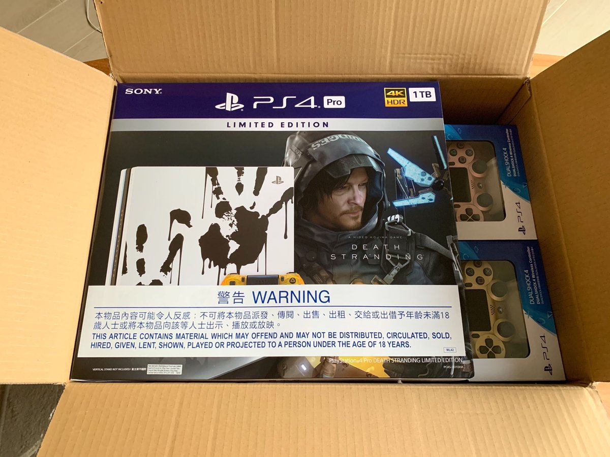 It finally arrived! Been a while since I was this hyped for a game! I'm ready to connect <a href="/HIDEO_KOJIMA_EN/">HIDEO_KOJIMA</a> #DeathStrading