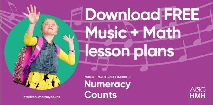 pattipalancia's tweet photo. These Music Lab playlists and free lesson plans from @HMHCo will amp up your math instruction: https://t.co/yO29JqhqWs #MakeNumeracyCount #ITeachMath #MathChat https://t.co/pavbcjoZxy