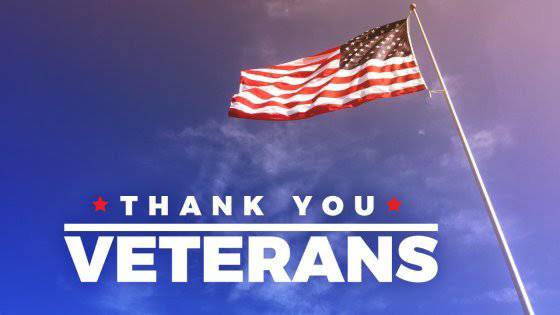 Aidanspub's tweet photo. Today we salute our Veterans, thank you for your service!! https://t.co/xnr5YBtphG