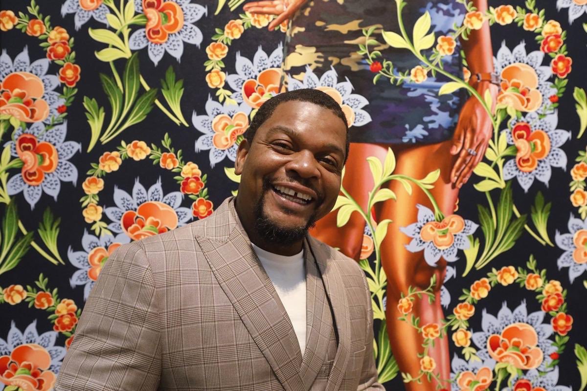 Kehinde Wiley Wileys larger than life figures disturb and interrupt tropes of portrait painting,often blurring the boundaries between traditional and contemporary modes of representation and the critical portrayal of masculinity and physicality in the view of black and brown men